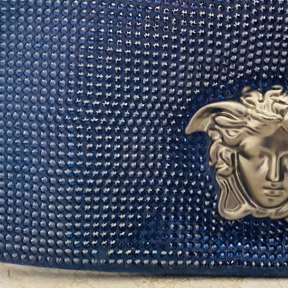 Versace Gold Palazzo Sultan Medusa Swarovski Crystal. - Picture 10 of 10